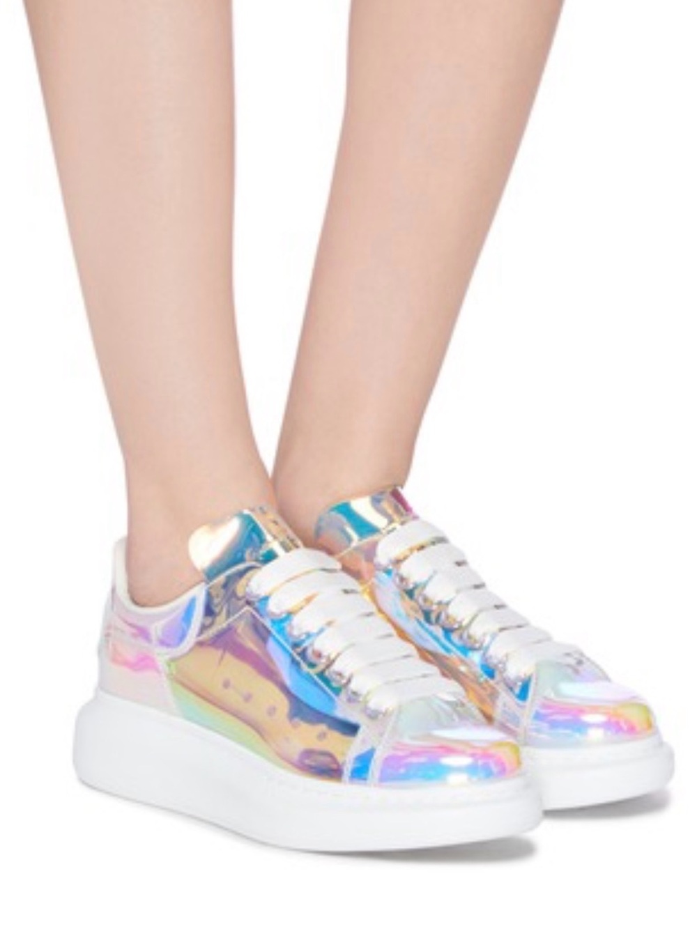 (Women) Alexander McQueen Oversized Sneaker
'Iridescent' 558944
